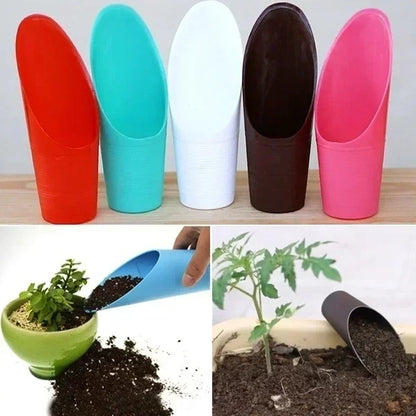Plastic Planting Trowel – Ergonomic Tool for Transplanting and Fertilizing Plants for Easy Use