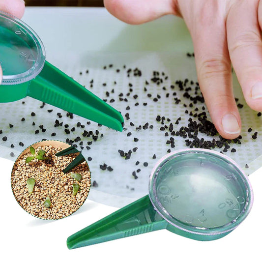 Adjustable Seed Spreader for Precise Distribution – Easy Garden Seed Dispenser for Even Sowing