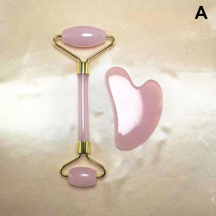 Massage Scraper and Facial Roller for Firming Skincare