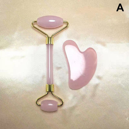 Massage Scraper and Facial Roller for Firming Skincare