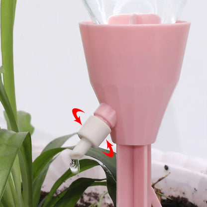 Automatic Plant Waterer with Bottle Connector – Efficient Drip Irrigation System for Plant Care