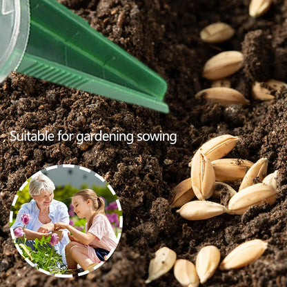 Adjustable Seed Spreader for Precise Distribution – Easy Garden Seed Dispenser for Even Sowing