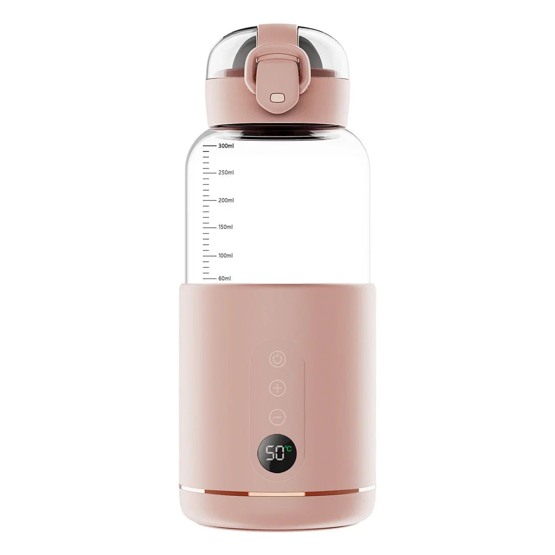 Portable Bottle Warmer with Temperature Display – Compact, Rechargeable Solution for On-the-Go Use
