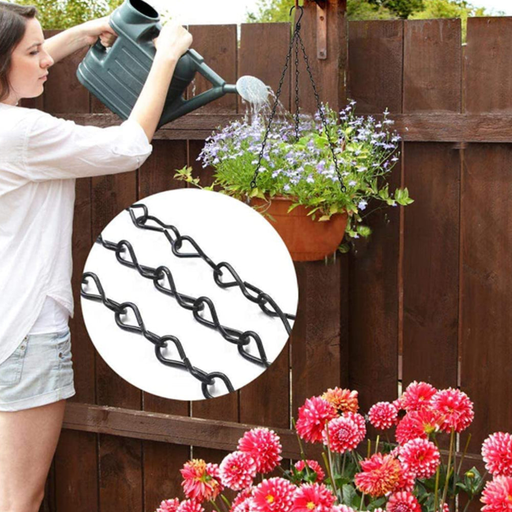 Durable Plant Hangers with Chains – Sturdy Suspension for Flower Pots and Garden Plants