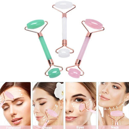 Massage Scraper and Facial Roller for Firming Skincare