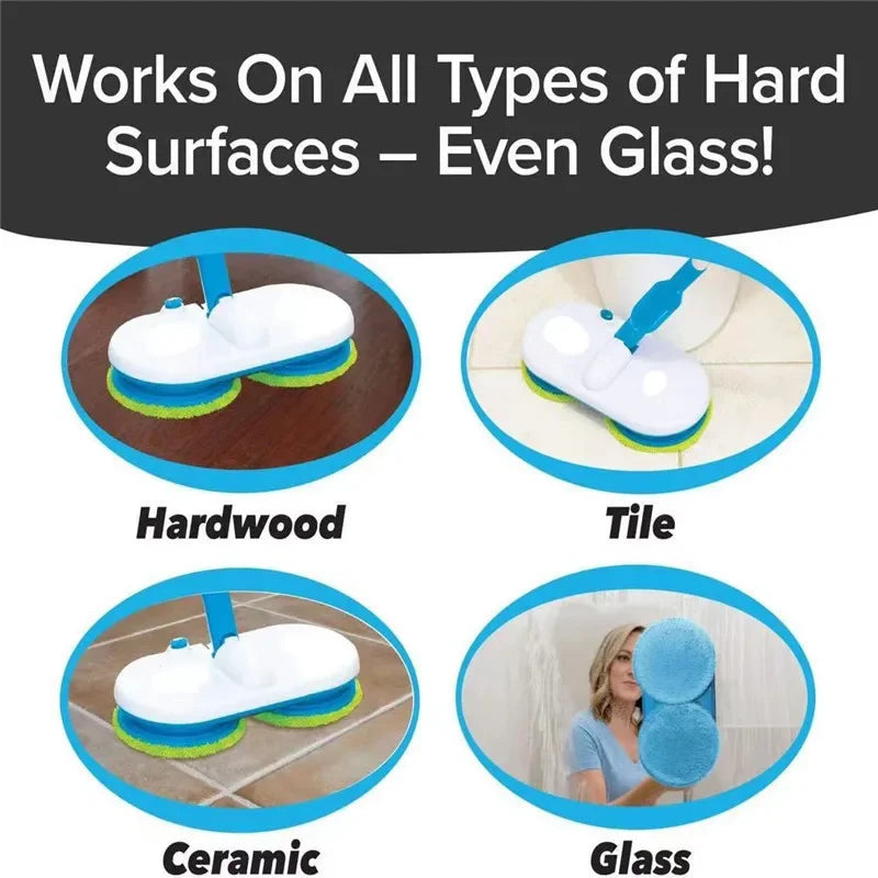 Cordless Electric Mop – Reusable Pads