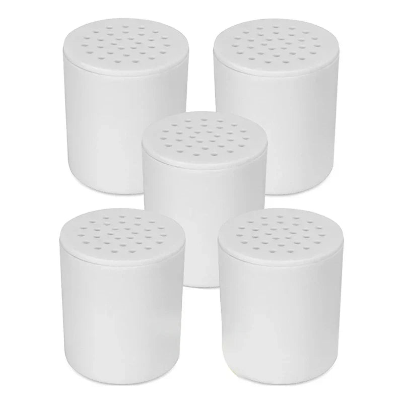 5-piece Set Of Shower Filter Replacement Cartridges For Optimal Water Quality – Shower Filter Cartridges, Easy To Replace