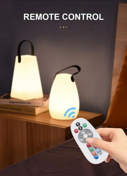 Cordless Waterproof Table Lamp for Outdoor Use