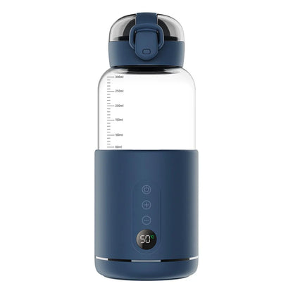 Portable Bottle Warmer with Temperature Display – Compact, Rechargeable Solution for On-the-Go Use