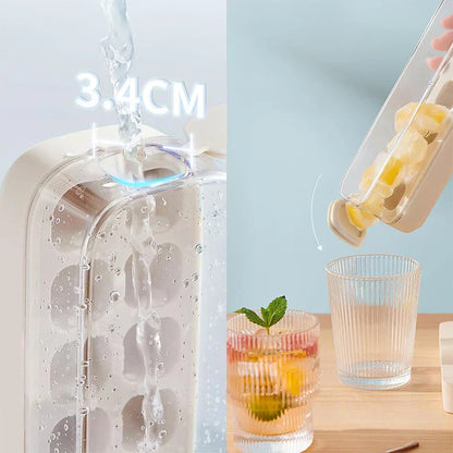 Ice Cube Box for Quick and Safe Ice Cube Extraction