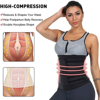 Neoprene Waist Slimmer for Optimal Fat Burning and Body Shaping
