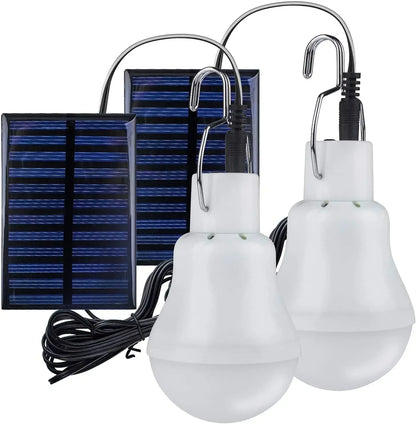 Energy-Saving Solar Lamp with Solar Panel – LED Indoor and Outdoor Lighting for Eco-Friendly Use