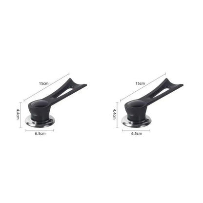 Replacement handle for pot lid – wood look with stainless steel base