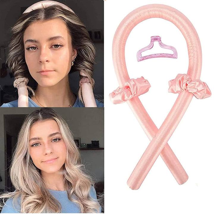 Silky Curls Without Heat – Flexible Curling Rod for Soft, Wavy Hairstyles