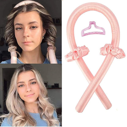 Silky Curls Without Heat – Flexible Curling Rod for Soft, Wavy Hairstyles