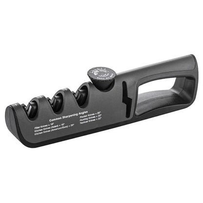 Professional 4-in-1 Knife Sharpener with Adjustable Angle and Sharpening System
