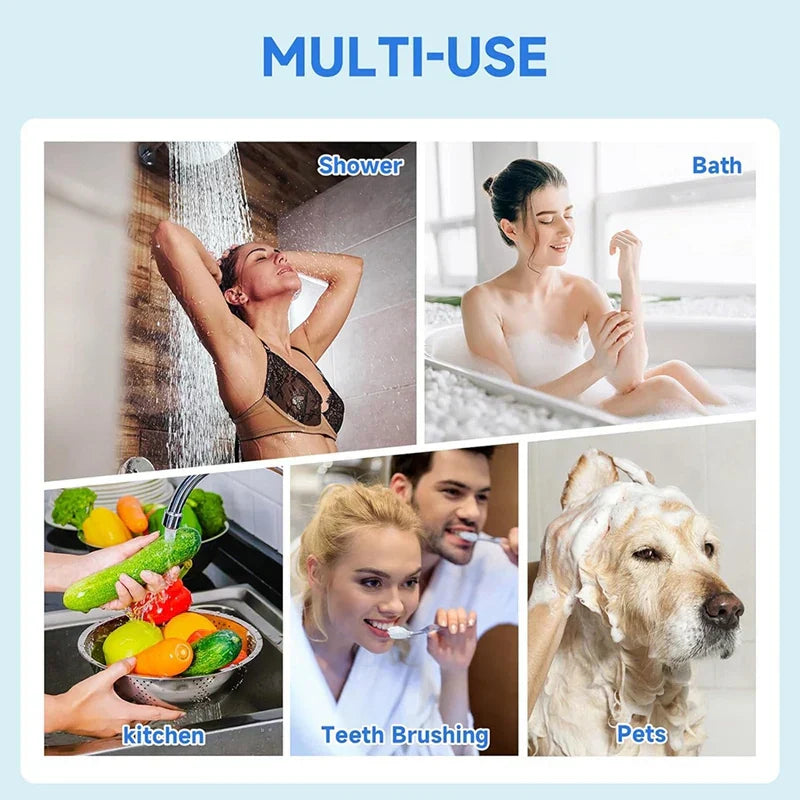 5-piece Set Of Shower Filter Replacement Cartridges For Optimal Water Quality – Shower Filter Cartridges, Easy To Replace