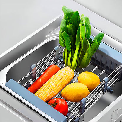 Adjustable Sink Drying Rack – Practical Kitchen Helper for Better Organization