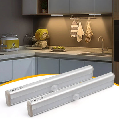 Cordless LED Light Strip with Automatic Motion Sensor