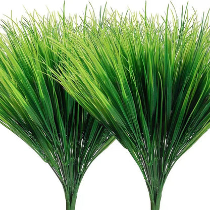 Artificial Wheat Grass Plant Made of Plastic – Decorative Artificial Grass for Garden, Balcony, and Outdoor Areas