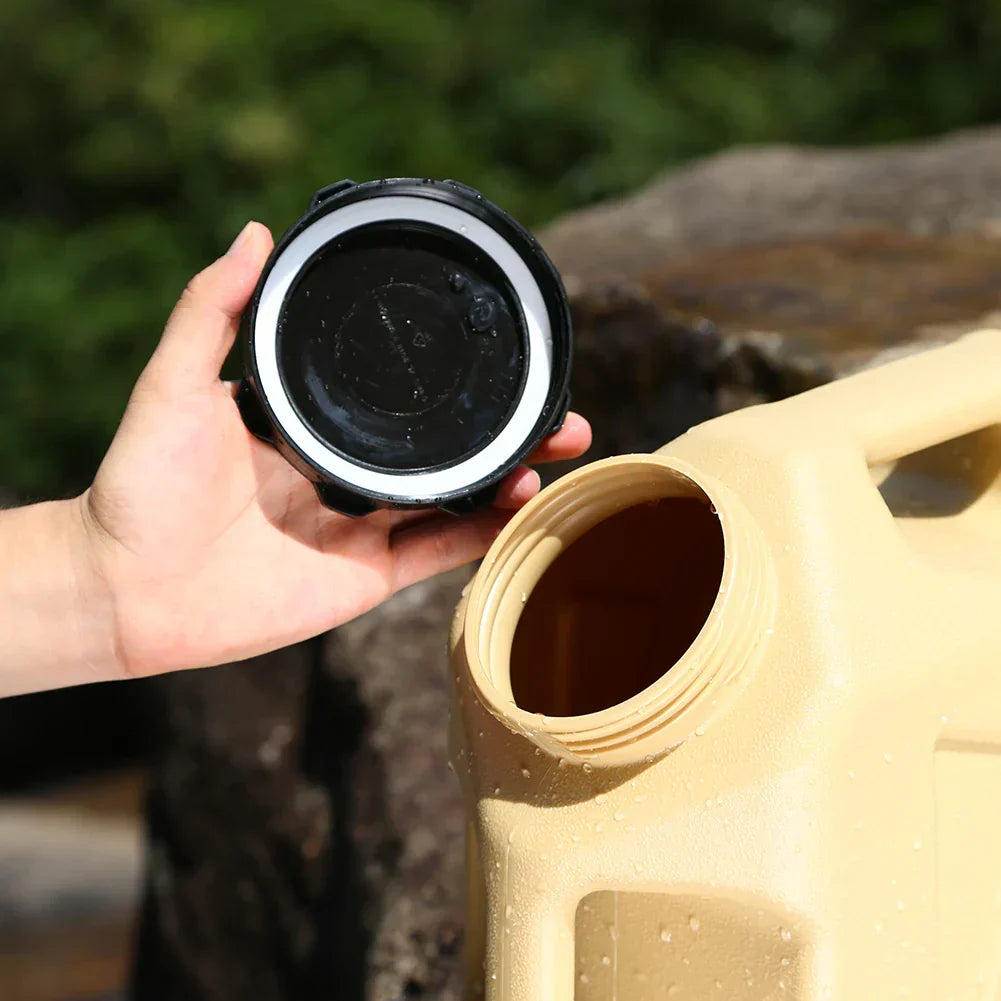 Portable 12L Water Container with Spigot – Durable Camping Water Storage Tank for Outdoor Activities