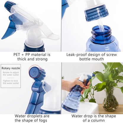 Adjustable Spray Bottle with Ergonomic Handle – Versatile Spray Head for Easy Use and Application