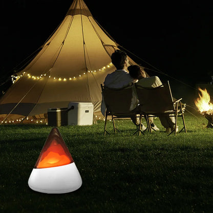 LED iceberg night light – wireless design for relaxing lighting
