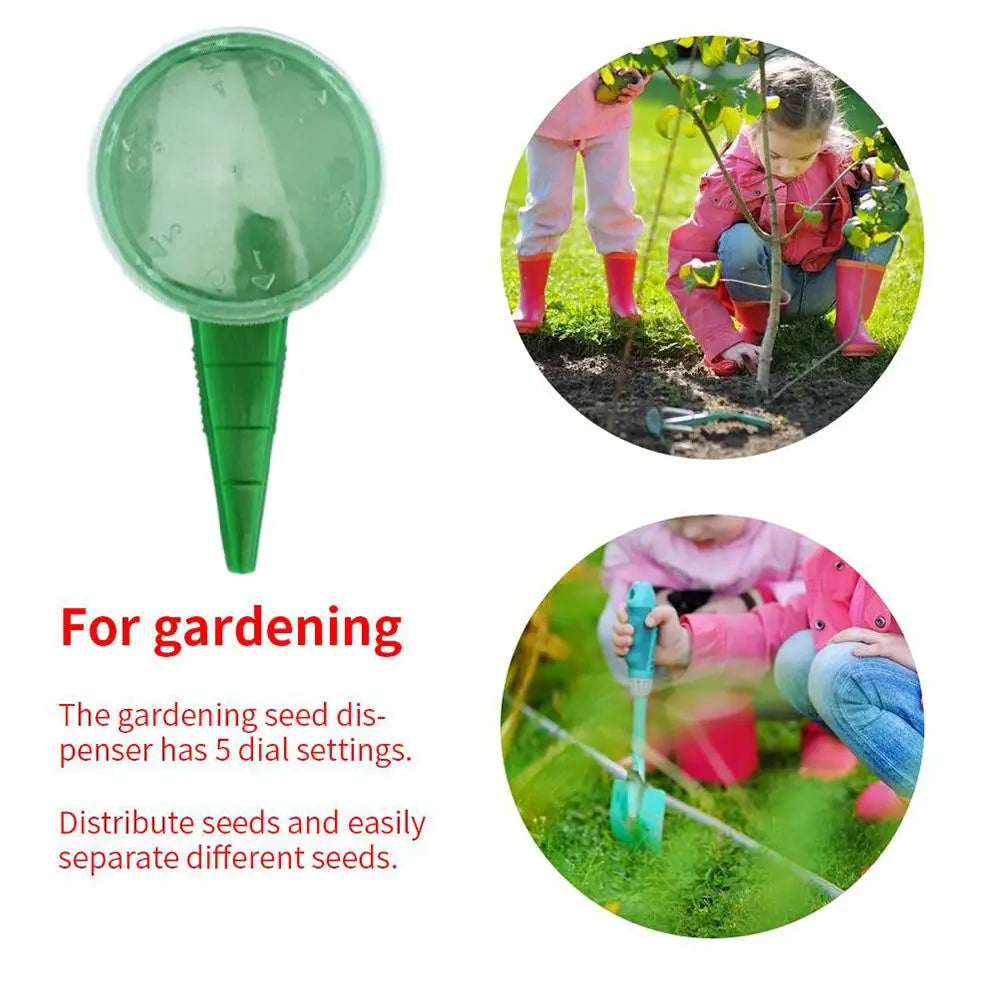 Adjustable Seed Spreader for Precise Distribution – Easy Garden Seed Dispenser for Even Sowing