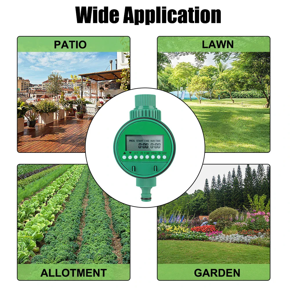 Smart Irrigation Control – Automatic Water Timer for Home Garden