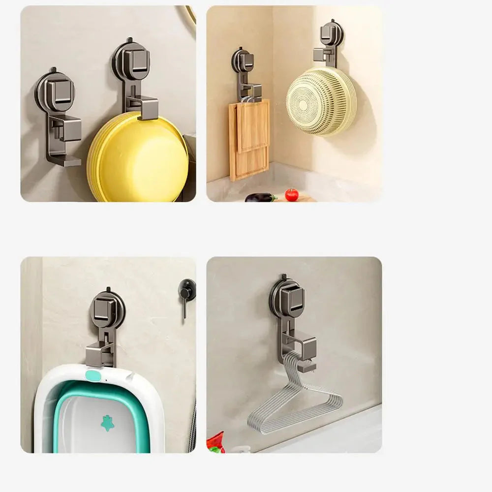 Strong Self-Adhesive Wall Hook with Foldable Function