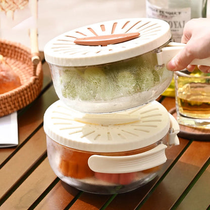 2-in-1 Draining Tray – Draining and Storage