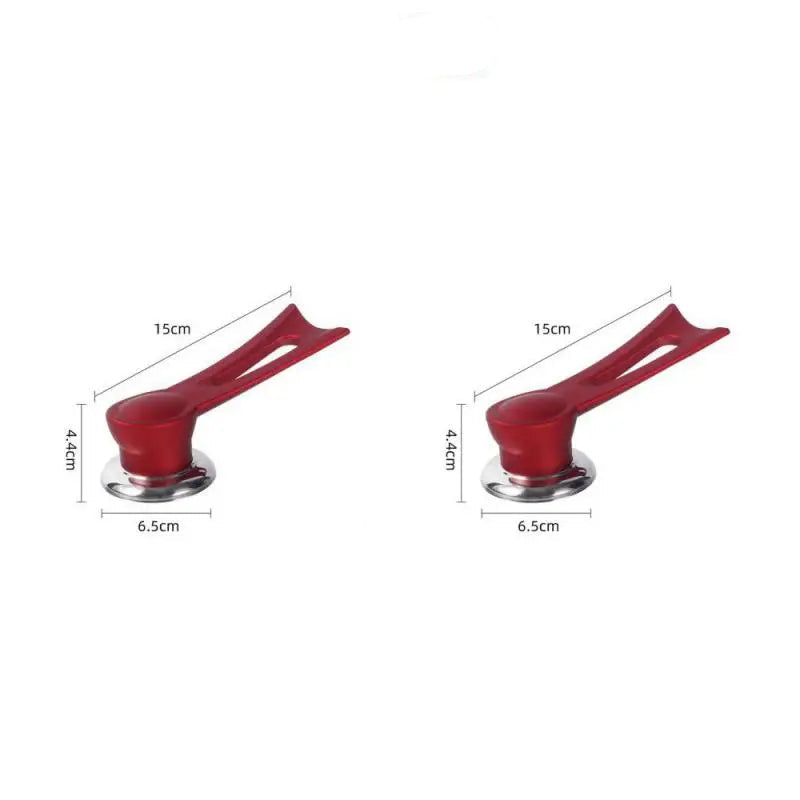 Replacement handle for pot lid – wood look with stainless steel base