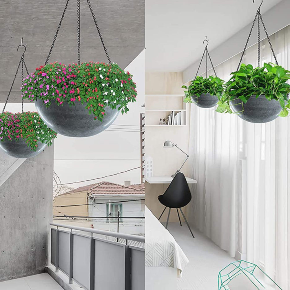 Durable Plant Hangers with Chains – Sturdy Suspension for Flower Pots and Garden Plants