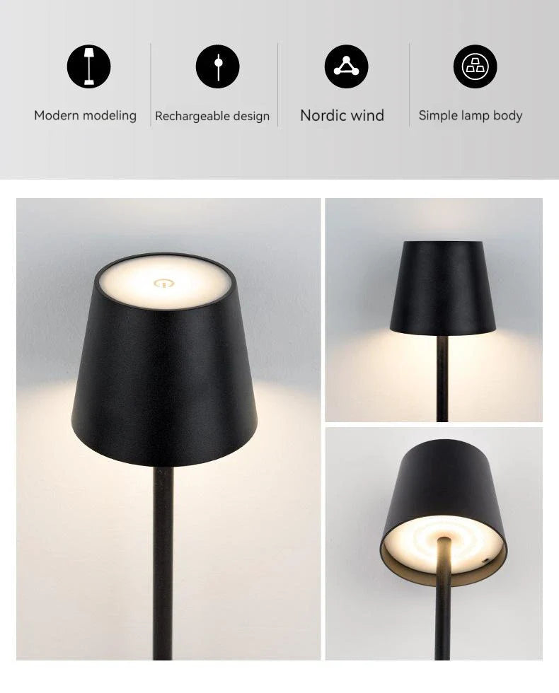 Touch-Control LED Table Lamp in Modern Design