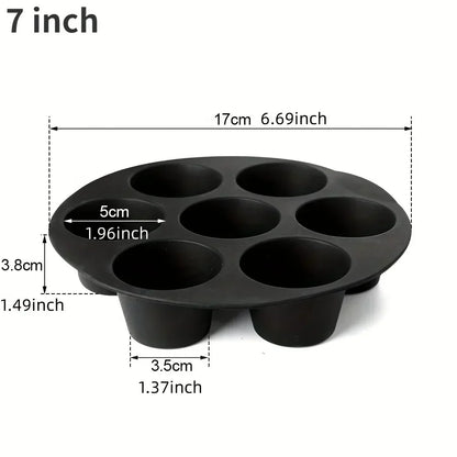 Silicone Muffin Mold for Air Fryer – Non-Stick for Muffins and Snacks
