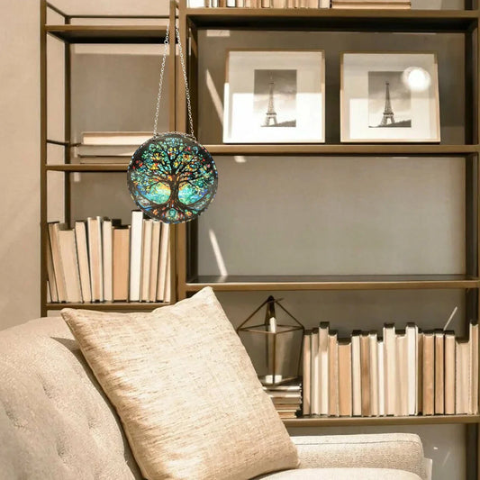 Magical Light Catcher with Tree Design