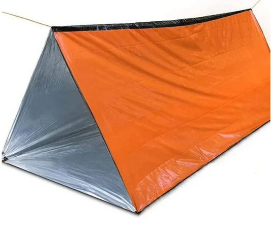 2-Person Survival Tent With Thermal Insulation For Outdoor Activities And Extreme Weather Conditions