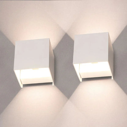 Modern LED Wall Light In Cube Design – Stylish Lighting For Your Home