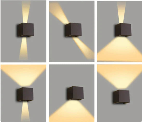 Modern LED Wall Light In Cube Design – Stylish Lighting For Your Home