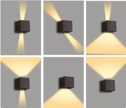 Modern LED Wall Light In Cube Design – Stylish Lighting For Your Home