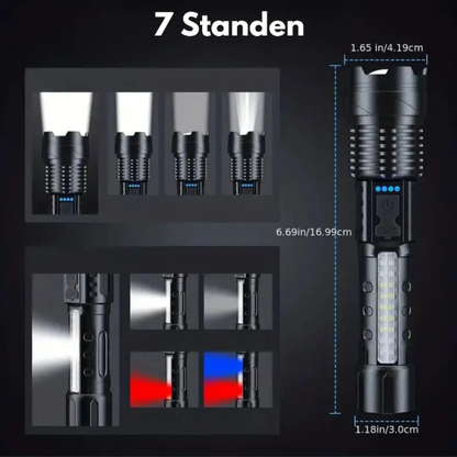 5000 Lumen Flashlight – Perfect for Military and Outdoor Activities