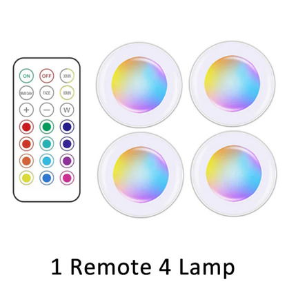 RGB LED Under Cabinet Light Strip with Remote Control