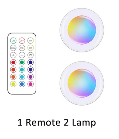 RGB LED Under Cabinet Light Strip with Remote Control
