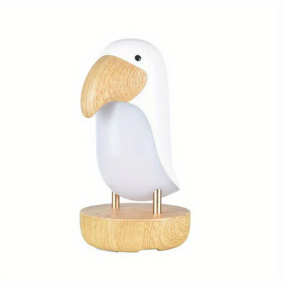 Bird Design LED Night Light with Rechargeable Battery