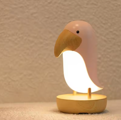 Bird Design LED Night Light with Rechargeable Battery