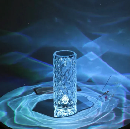 LED Crystal Lamp with Breathing Light Effect for Ambient Lighting
