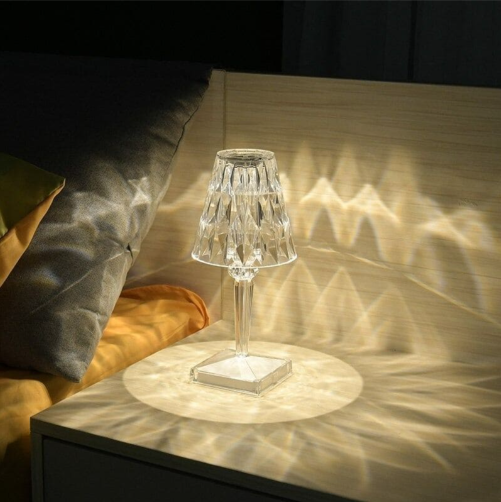 Acrylic Crystal Table Lamp – Elegant Lighting for Your Home