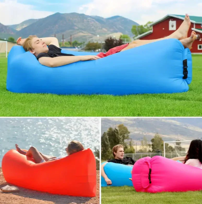 Comfortable Inflatable Lounger for Travel – Portable and Comfortable