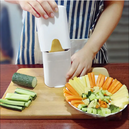 Non-Slip Vegetable Slicer with Sharp Stainless Steel Blades