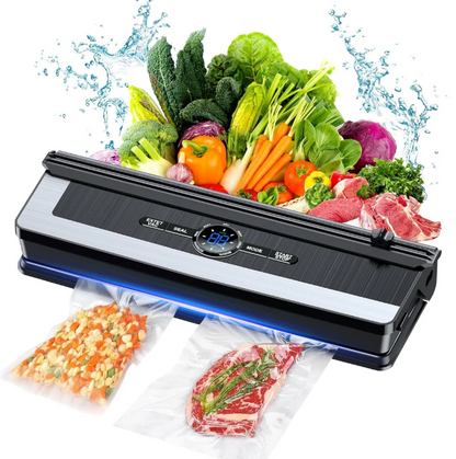 Multifunctional 8-in-1 Vacuum Sealer with Foil Cutter and Fresh-Keeping Function